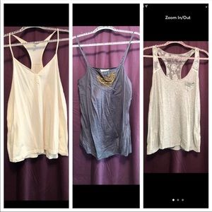 Lot of FOUR medium sized tank tops